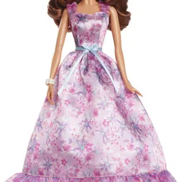 barbie Signature Birthday Wish Collectible Doll in Lilac Dress with Giftable Packaging image 3