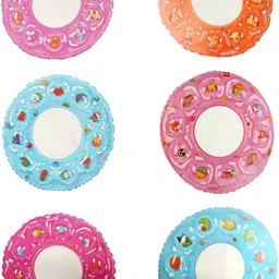 denique Double Layer Swimming Ring for Kids Swimming Leering Ring Girls,Boys 60 CM Swim Floatation Belt image 5