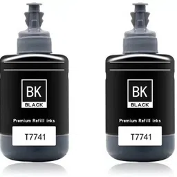 kalar 774 Refill Ink for Epson M200 , M205 , L655,M100 , M105 , Printer Ink Bottle Black - Twin Pack Ink Bottle-image-30