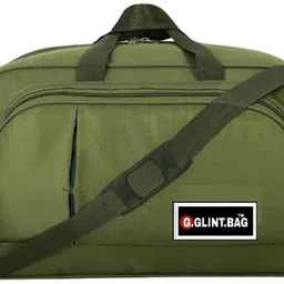 40 L Gym Duffel Bag - 35 L Hand Duffel Bag - Green Polyester Luggage Travel Duffle Bag Travel Duffel Bag (Green)) - Green - Regular Capacity - Green-image-0
