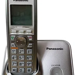 panasonic Single Line 2.4 KX-TG3711SX Digital Cordless Phone (silver) Cordless Landline Phone image 2