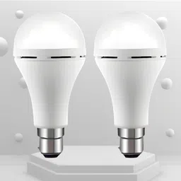 clairbell Emergency 15W Inverter LED Bulb with 1200mAh Rechargeable Battery Pack of 2 A4 4 hrs Bulb Emergency Light-picture-26