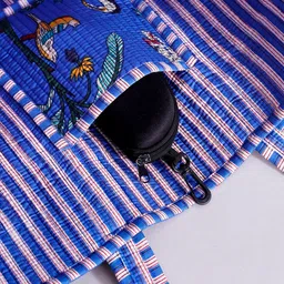 HANDICRAFT PALACE Graphic Printed Pure Cotton Shopper Tote Bag image 3