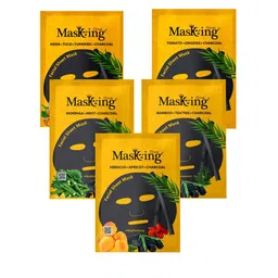 MasKing Unisex Pack Of 25 Multiscent Facial Sheet Mask image 4