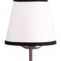 Devansh White Jute Conical Wall Lamps with Steel Base image 2