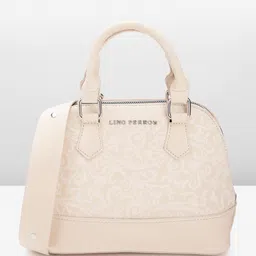 Lino Perros Women Floral Textured Structured Handheld Bag-picture-23