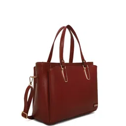 Stamp Leather Handheld Bag image 2