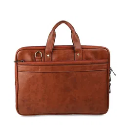 Mochi Women Textured PU Laptop Bag image 4