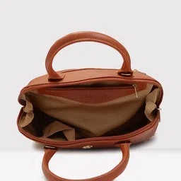 Caprese PU Oversized Structured Handheld Bag image 5