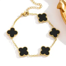 KARISHMA KREATIONS Women Gold-Plated Link Bracelet-picture-22