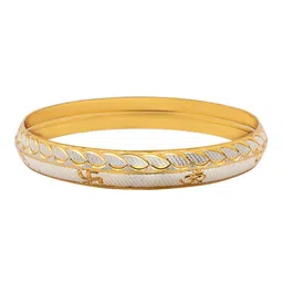 bodha Men Gold-Plated Kada Bracelet-picture-55