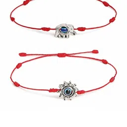 EL REGALO Unisex Pack Of 2 Charm Bracelet-image-90
