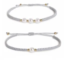EL REGALO Unisex Set Of 2 Wraparound Bracelets-image-0