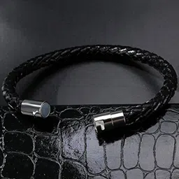 MYKI Men Leather Cuff Bracelet-picture-30