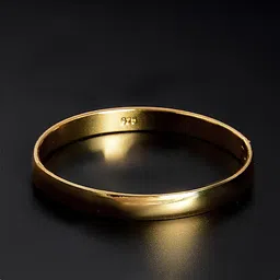 KARISHMA KREATIONS Unisex Gold Plated Stainless Steel Bracelet-picture-15