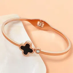 MYKI Rose Gold-Plated Kada Bracelet-picture-21