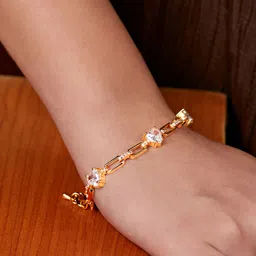 MINUTIAE Gold-Plated Link Bracelet-picture-13