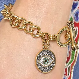 Young & Forever Gold Plated Stainless Steel Link Bracelet-picture-39