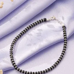 Zavya Men 925 Sterling Silver Rhodium-Plated Link Bracelet-picture-50