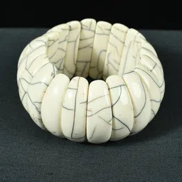 Bamboo Tree Jewels Elasticated Stretchable Beaded Bracelet image 1