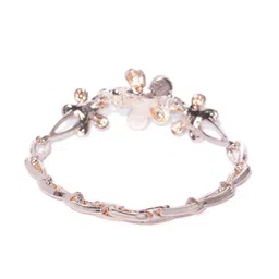 DressBerry Women Gold-Plated Gold-Toned Bangle-Style Bracelet image 3