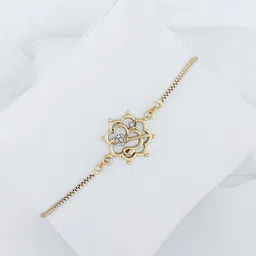 Estele Women Temple Gold-Plated Charm Bracelet image 3