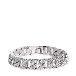 Roadster Rhodium-Plated CZ-Studded Bracelet image 5