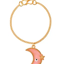 Silvermerc Designs Gold Plated Evil Eye Charm Bracelet image 2