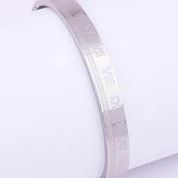 The Pari Men Silver-Plated Kada Bracelet image 4