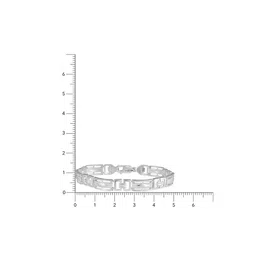 GIVA 925 Silver Classy Link Bracelet For Him image 4