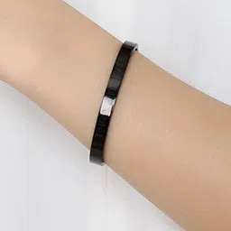 Young & Forever Men Brass-Plated Kada Bracelet image 5