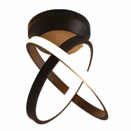 smartway lighting Interwiner Black Metal LED Ceiling Light image 4