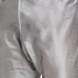 KRAFT INDIA Dupion Silk Kurta With Churidar & Nehru Jacket image 4