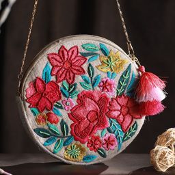 Priyaasi Embellished Structured Sling Bag-picture-46