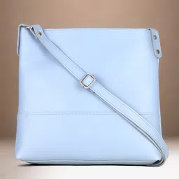 Toteteca PU Oversized Bucket Sling Bag With Tasselled image 1