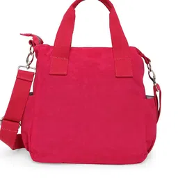 BAOMI Red Oversized Shopper Handheld Bag image 2