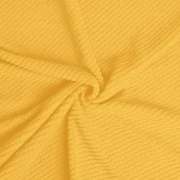 SPACES Relish Yellow Pure Cotton Anti-Bacterial Quick Dry 390 GSM Reversible Bath Towel image 5