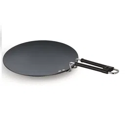 nirlon Black 24.5 Cm Hard Anodized Roti Tawa with Bakelite Wire Handle image 5