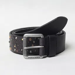 Jack & Jones Men Embellished Leather Belt-picture-9