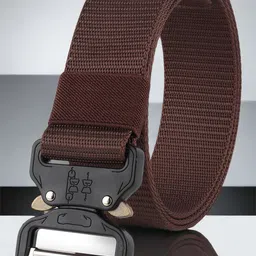 Mast & Harbour Men Brown Textured Belt-picture-34