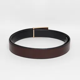 WINSOME DEAL Men Textured Formal Belt image 2