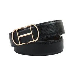 WINSOME DEAL Men Push Pin Textured Formal Belt image 2