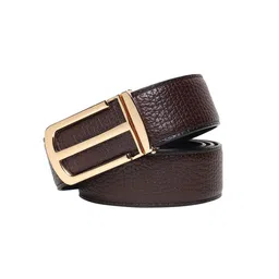 WINSOME DEAL Men Textured Formal Belt image 2