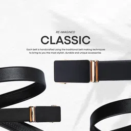 Pacific Gold Men Textured Belt image 3