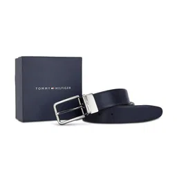 Tommy Hilfiger Men Textured Genuine Leather Reversible Belt image 1