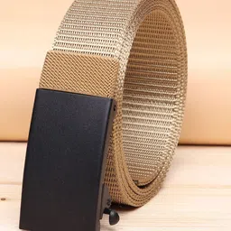 ZORO Men Gold-Toned Textured Belt-picture-41