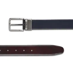 Tommy Hilfiger Men Textured Genuine Leather Reversible Belt image 5