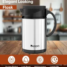 mumma life 800ml Leak-proof Insulated Stainless Steel Flask image 5