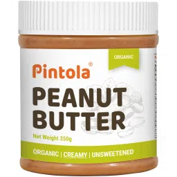 Pintola Organic Peanut Butter High in protein & fiber | Naturally Gluten-Free, Zero Added Sugar, Zero Cholestrol |Unsweetened, Creamy-image-63