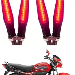 drivexpert Front, Rear LED Indicator Light for Universal For Bike Universal For Bike image 1